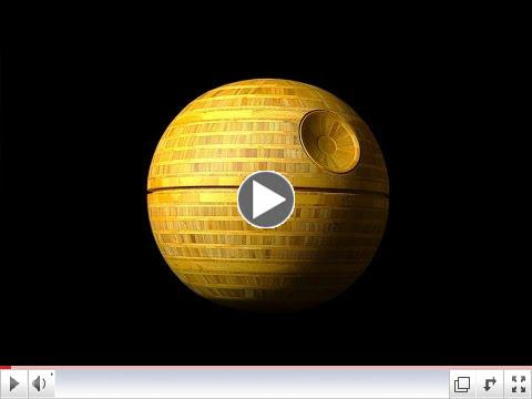 Bamboo Death Star - May the 4th Be With You...