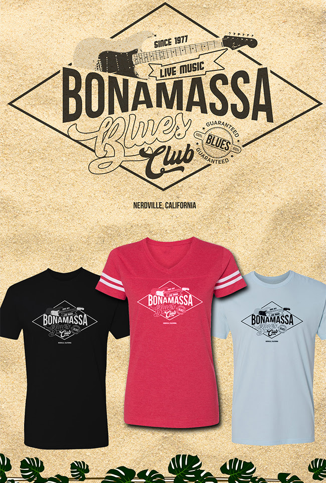 Get the latest deals on Bonamassa merch here!