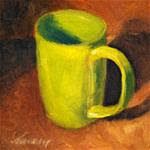 Green Tea Mug - Posted on Sunday, January 25, 2015 by Christine Tierney