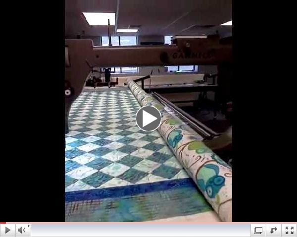 Longarm quilting at Laurena's in Burlington MA