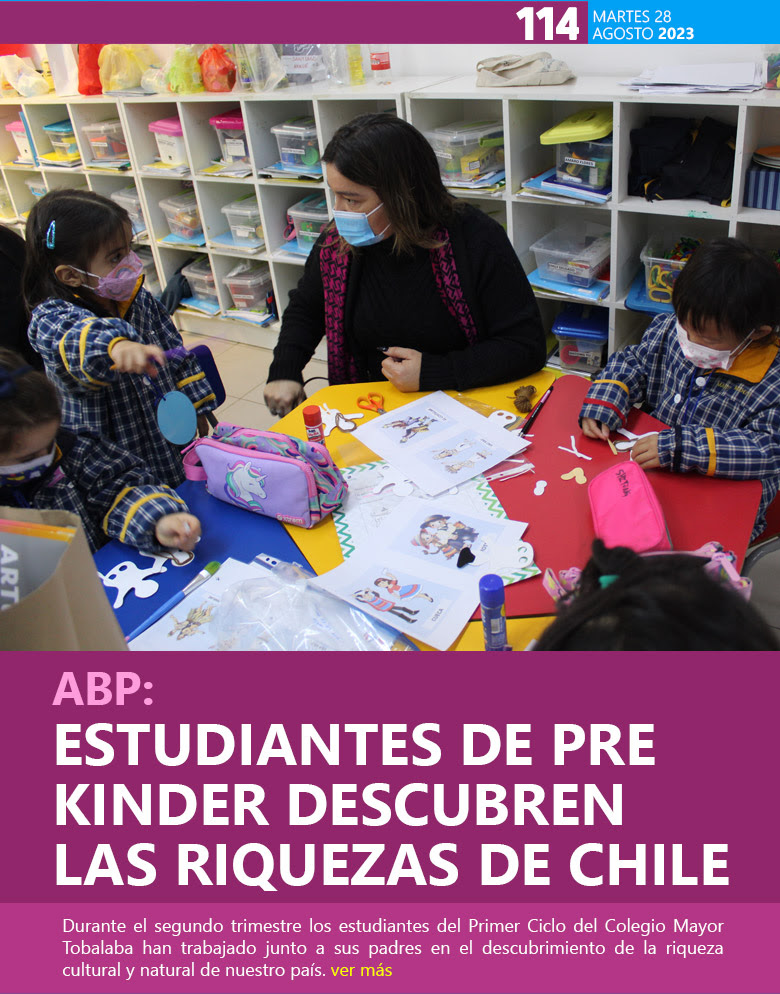 ABP: Estudiantes de Pre kinder descubren las riquezas de Chile