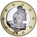 6 sex euros монетовидный жетон, тип 26