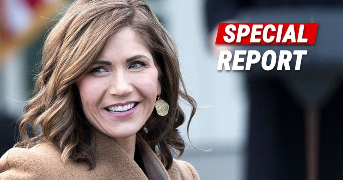 Governor Noem Drops Transgender Bomb On Liberals - The Conservative Star Blows Up Their Sick Dream