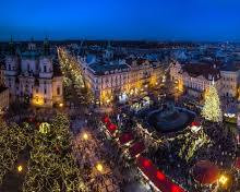 Prague, Czech Republic during Christmas