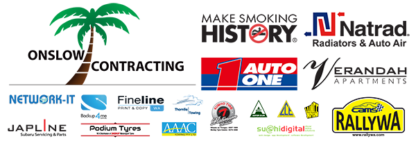 RallyWA sponsor logos