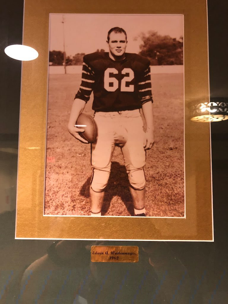 Ed Weihenmayer – Princeton Football, 1962