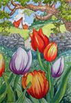 May Day Tulips Storybook Cottage Series - Posted on Saturday, March 7, 2015 by Alida Akers