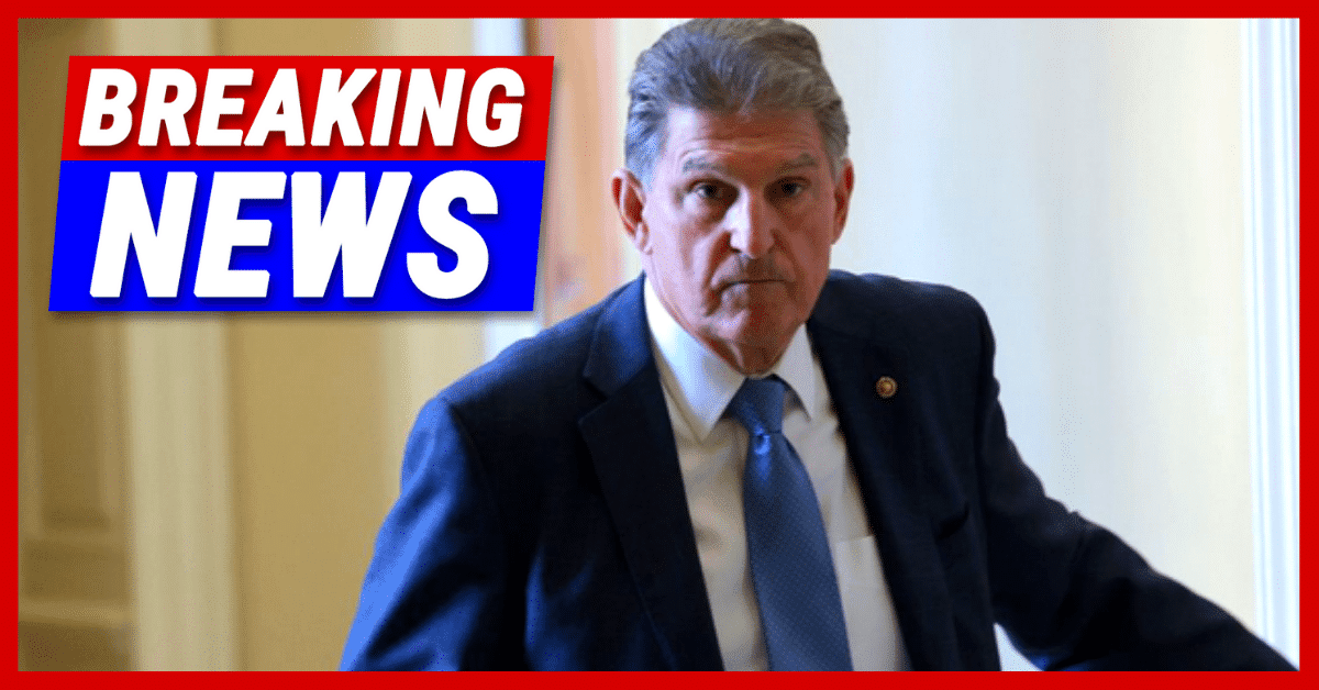 Manchin Suddenly Turns Against His State - You Won't Believe What He Wants To Ban Now