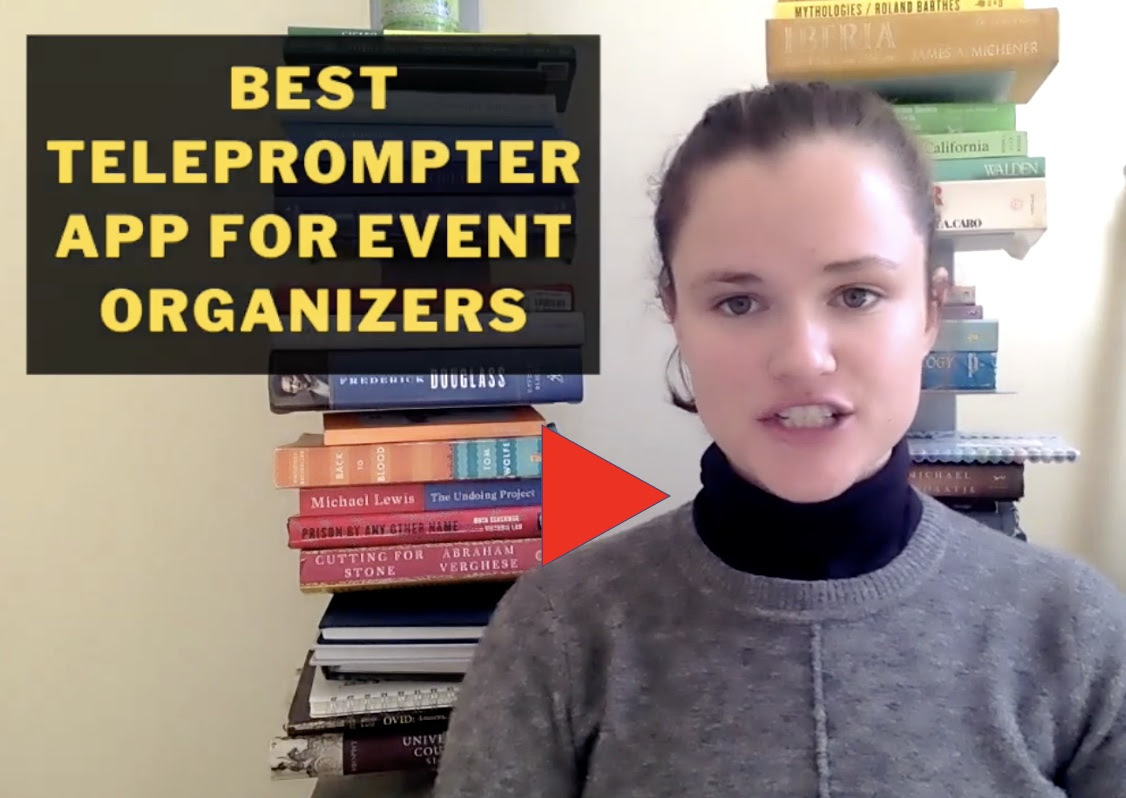 Present better with a teleprompter
