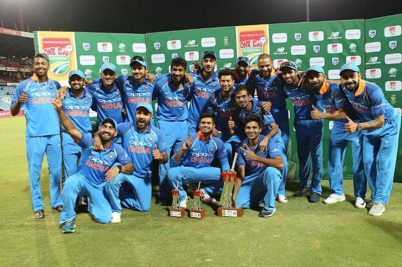 The Indian team won the first ever ODI series on South African soil in the year 2018
