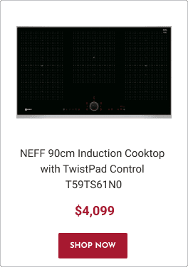 NEFF T59TS61N0 90cm Induction Cooktop with TwistPad Control