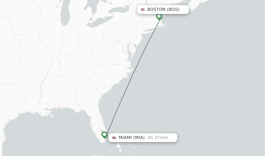 Web 140 reviews 122 helpful votes 1. Direct (nonstop) flights from Boston to Miami schedules