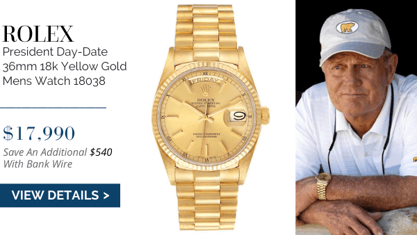 Rolex President Day-Date on Jack Nicklaus