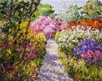 The Blooming Path - Posted on Tuesday, April 14, 2015 by Gloria Ester