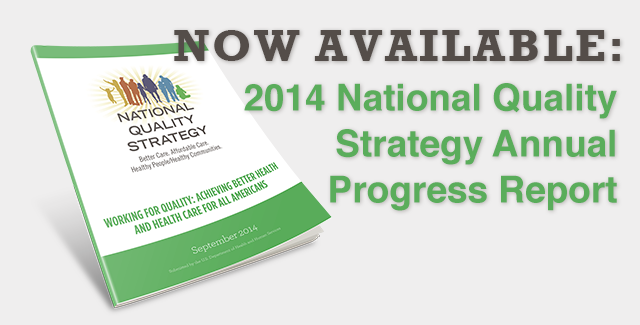 National Quality Strategy Annual Progress Report