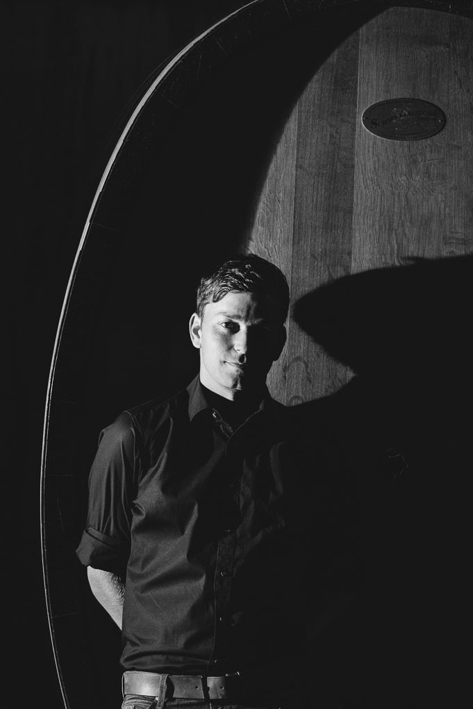 Portrait of Stefan Müller, the chairman of the Eruptionwinzer founded in 2002