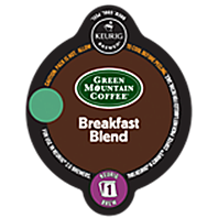 Green Mountain Breakfast Blend Keurig K-carafe coffee pods