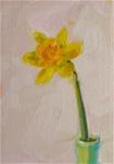 Spring Daffodil,still life,oil on canvas,7x5,price$125 - Posted on Saturday, March 21, 2015 by Joy Olney