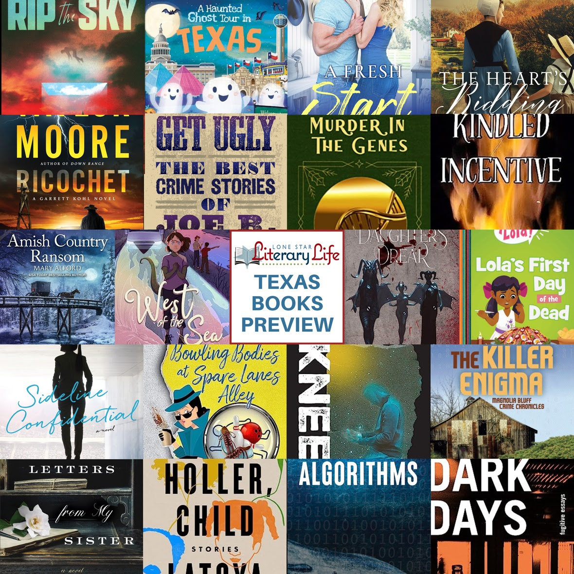 August 23 Texas Books Preview Montage