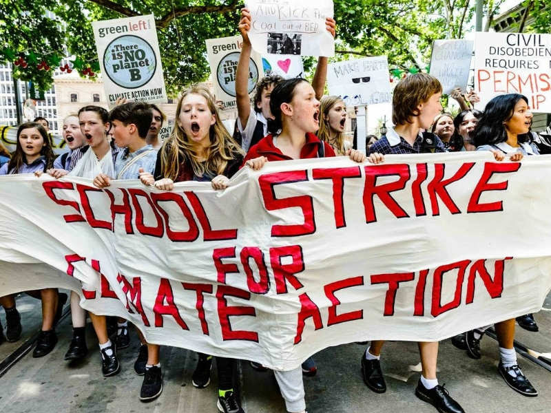 Kids strike in November 2018