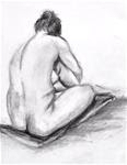 Life drawing - Posted on Sunday, February 1, 2015 by Isabel  Frias de la Uz