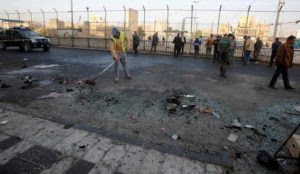 Baghdad: Muslims murder at least 38 people in jihad/martyrdom suicide bombings during rush hour