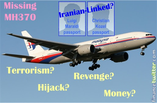 Malaysia MH370 Missing - Who Are the Terrorists On Board