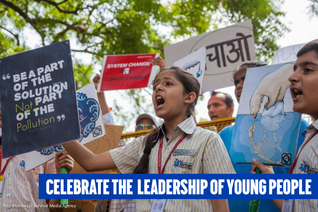 Celebrate the leadership of young people