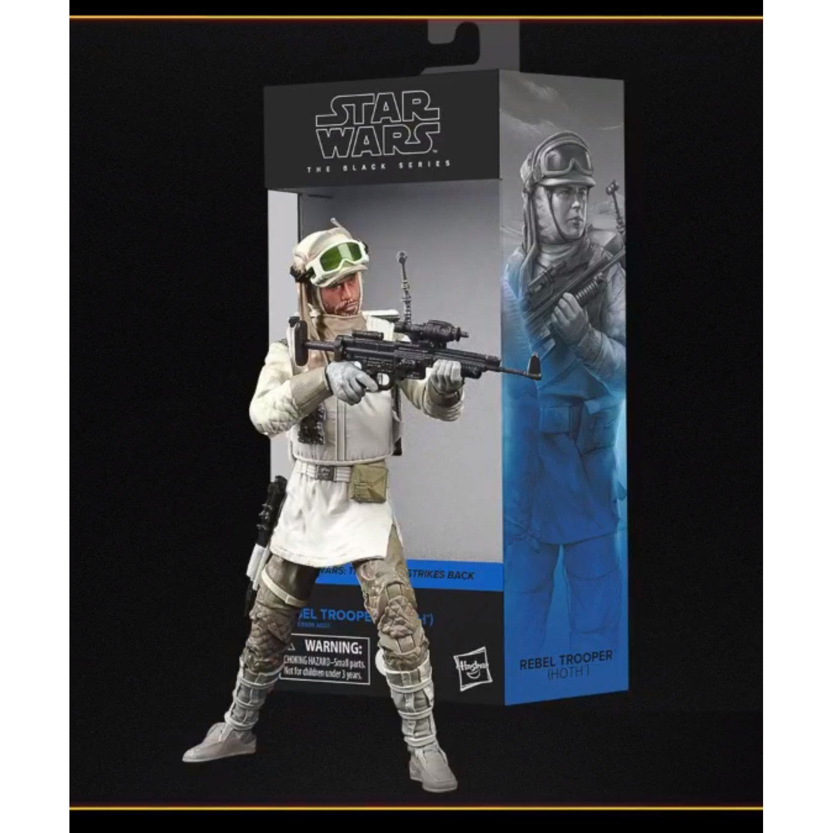 Image of Star Wars The Black Series Rebel Trooper (Hoth) 6-Inch Action Figure - OCTOBER 2020