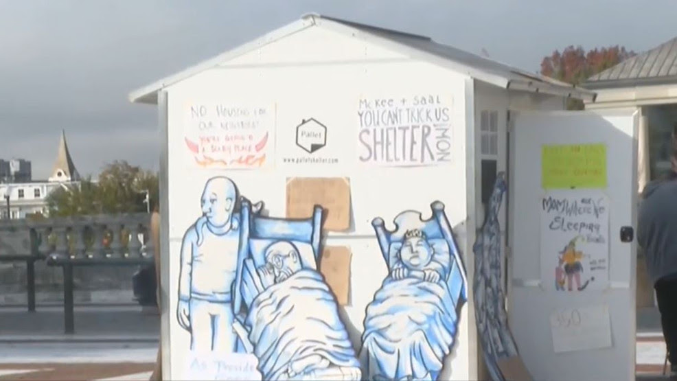  Advocates plead with Rhode Island leaders to set up deployable shelters for the homeless