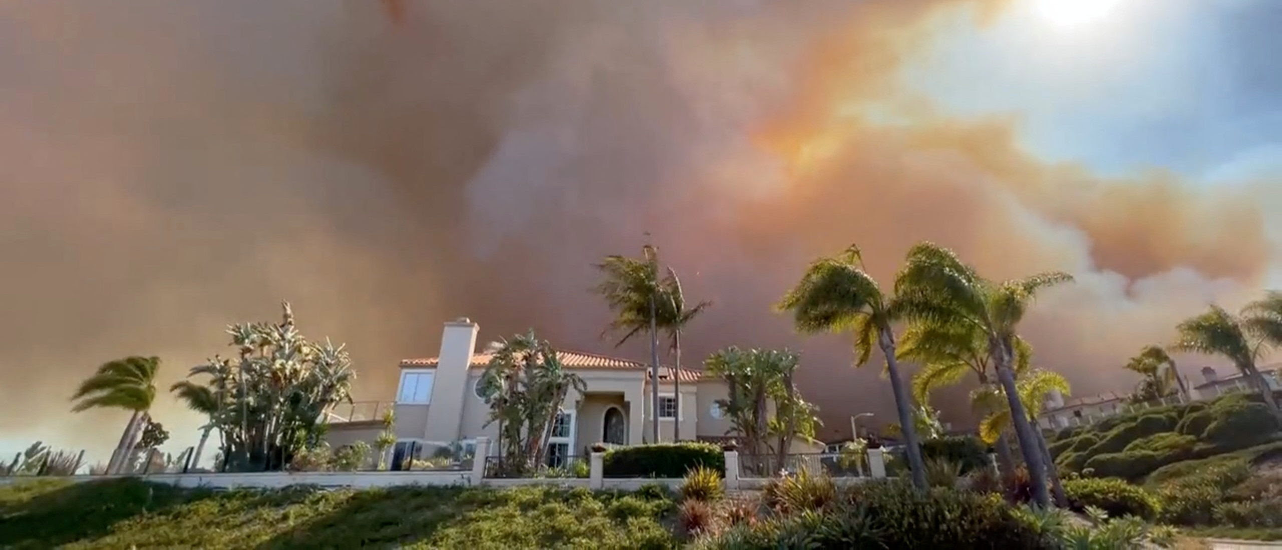 Wildfires Engulf And Destroy An Iconic California Seaside Town