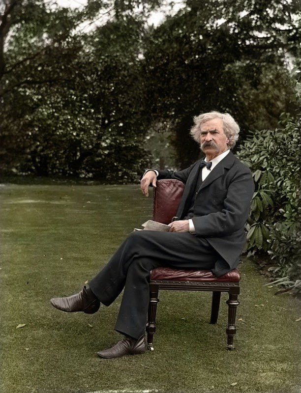 Mark Twain em 1900