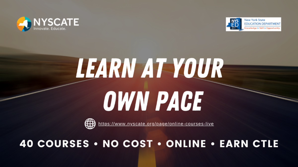 Learn at your own pace: Free online courses from NYSCATE