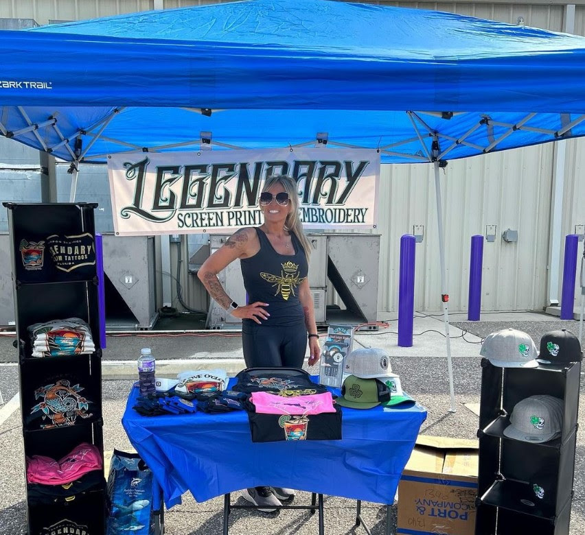 Anytime Fitness Block Party with Legendary Screen Printing and Legendary LTD