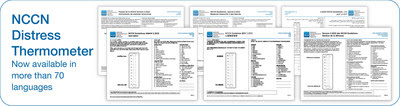 NCCN Distress Thermometer is available for free in more than 70 languages at NCCN.org/distress-thermometer-translations.