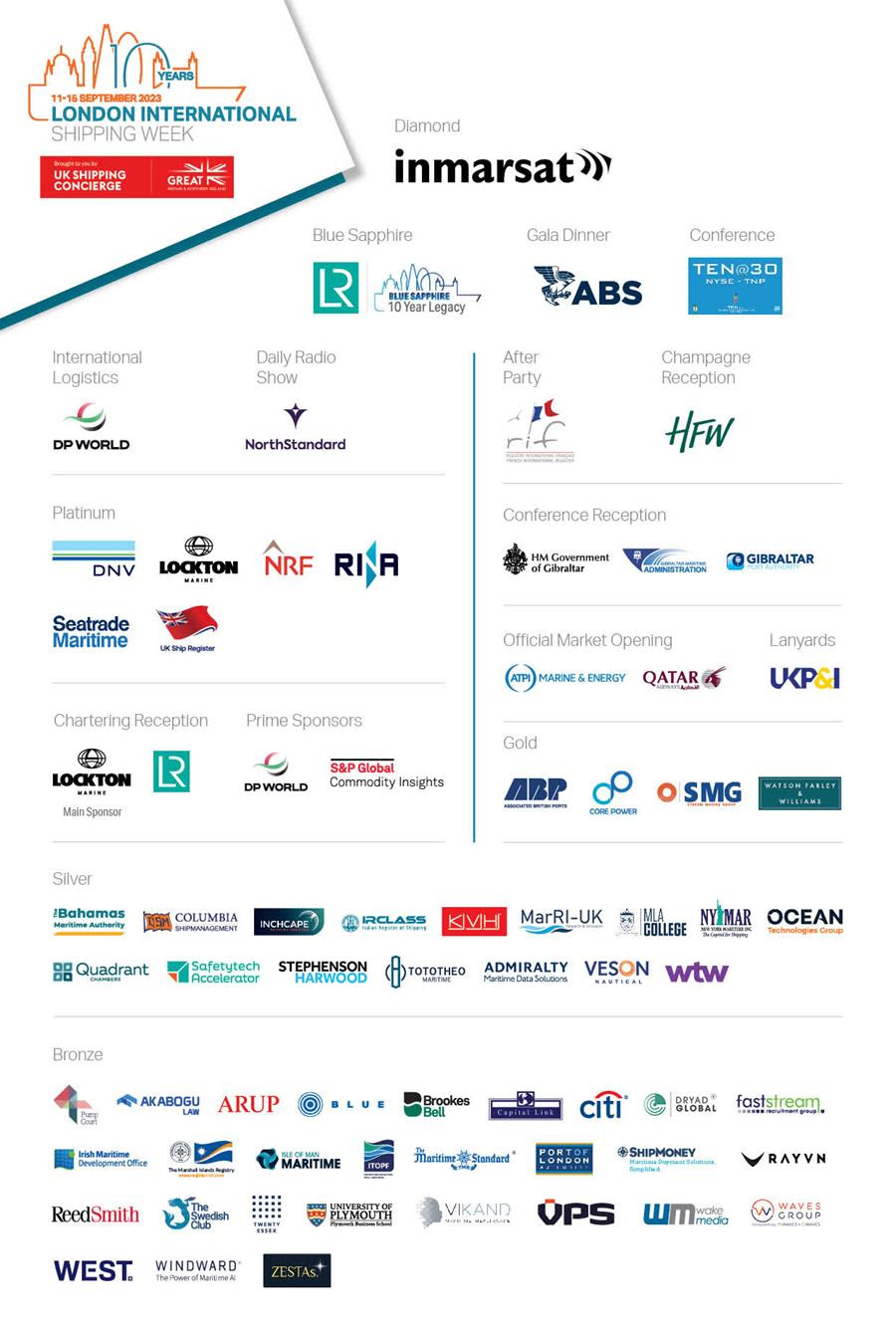 LISW23 Sponsors