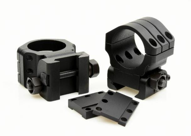 warne AnglEye Adjustable Scope Rings: High Angle for Extreme Range