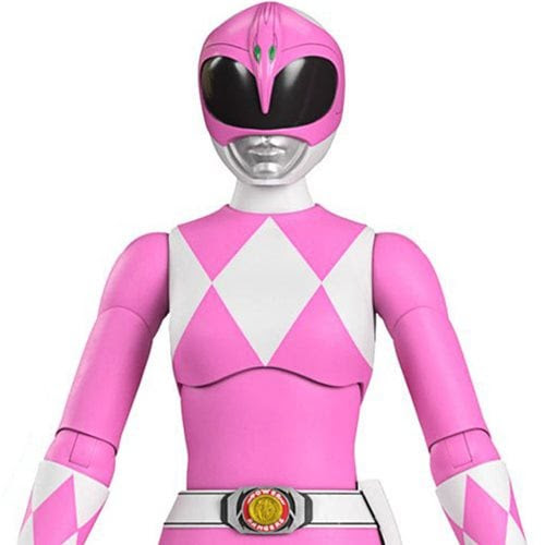 Power Rangers Ultimates Mighty Morphin Pink Ranger 7-Inch Action Figure Power Rangers Ultimates Mighty Morphin Pink Ranger 7-Inch Action Figure