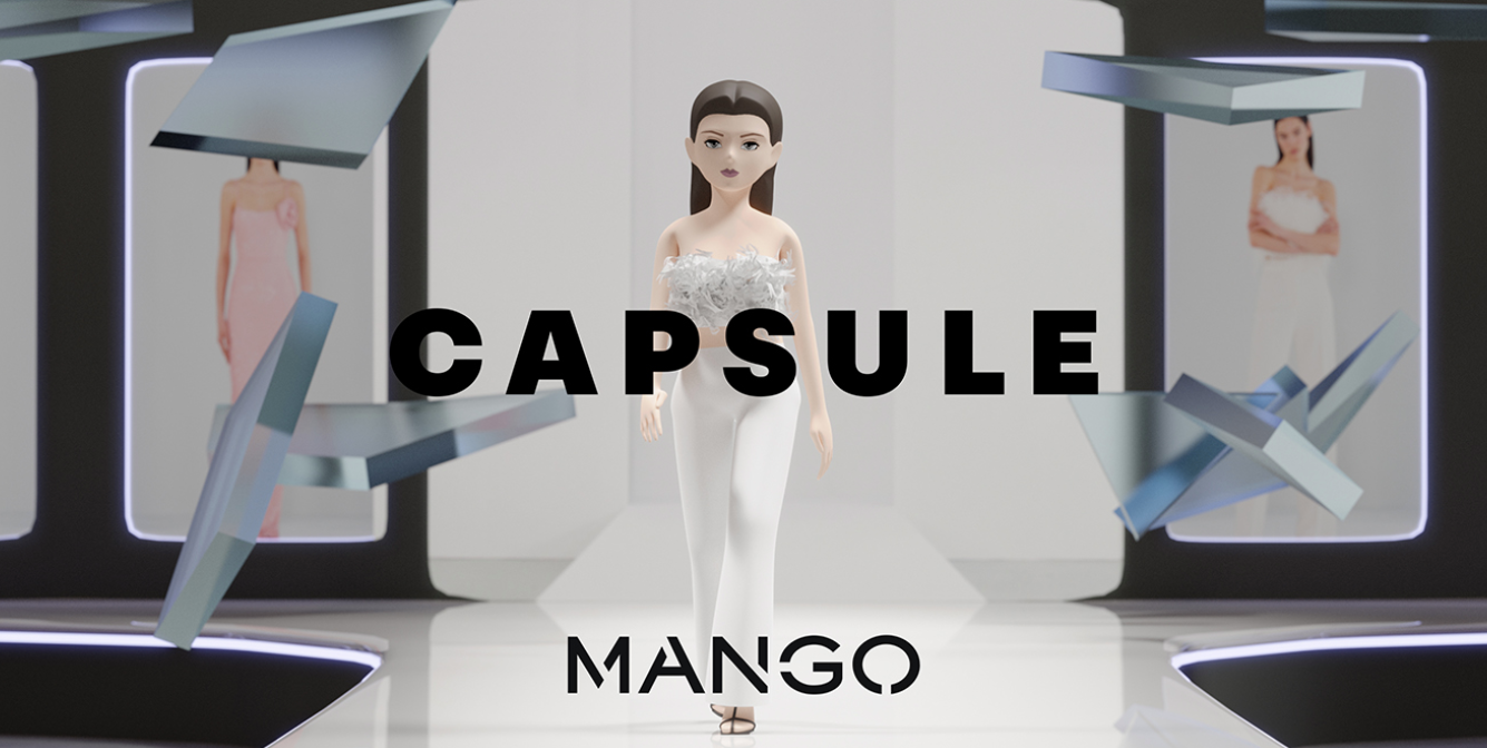 Decentraland Mango metaverso MVFW 2023
