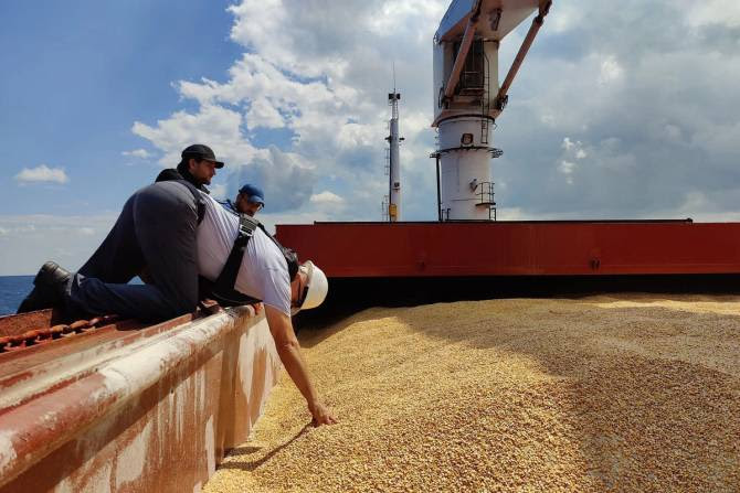 Cargo ships exporting grain from Ukraine are no longer safe in the Black Sea