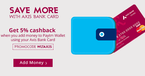 5% Cashback  using Axis Bank Card when you add money to paytm wallet + Extra 10% off on Shopping 