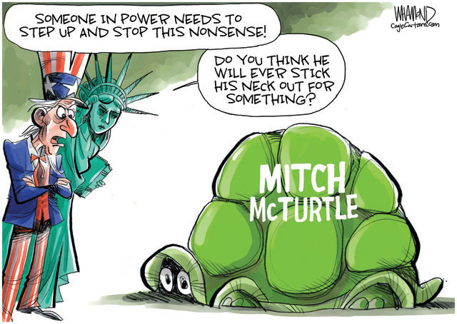 MITCH MCCONNELL, SENATE MINORITY LEADER, GOP ENABLES TRUMP, TRUMP'S LAUGHABLE ELECTION CLAIMS, EMBARRASSING LEGAL CHALLENGES, CRAZY ALLEGATIONS
