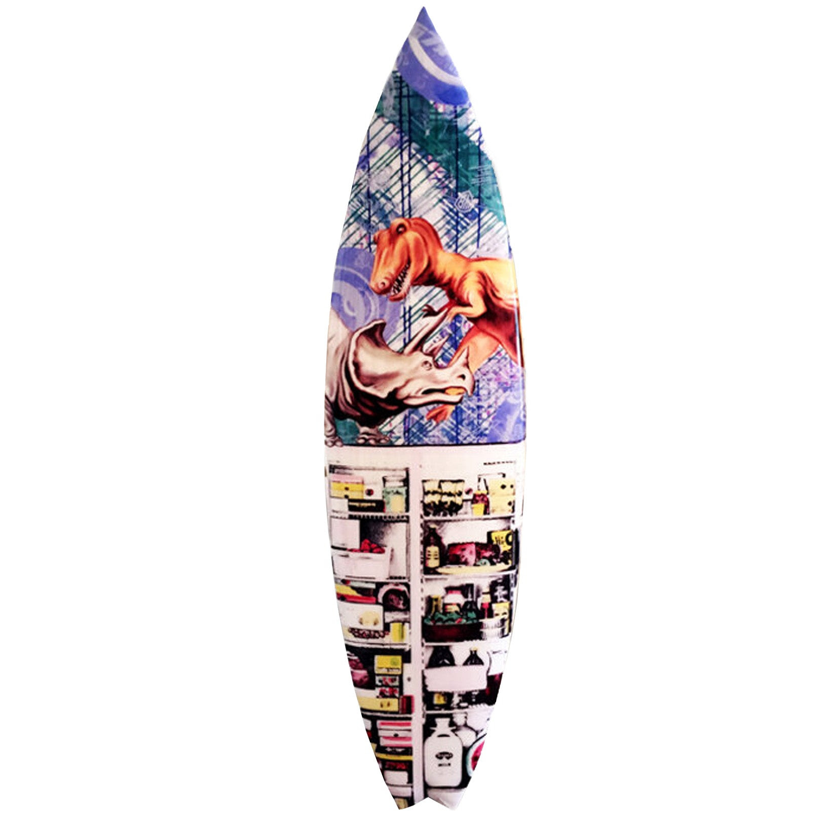 Image of Dinosaur Surfboard by Kenny Scharf