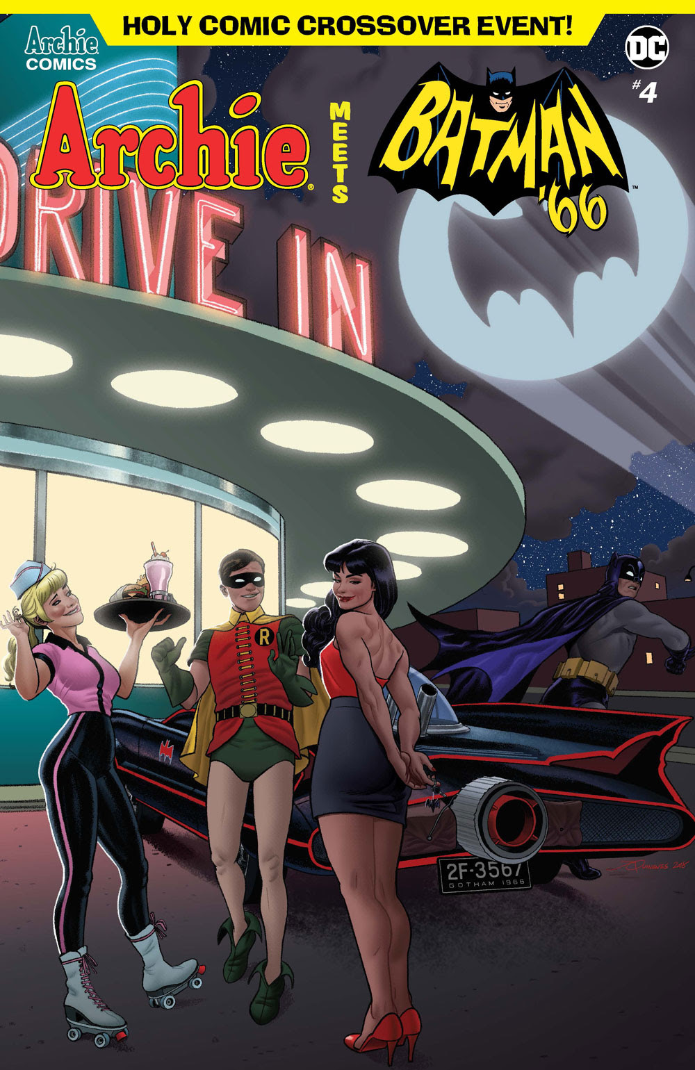 Archie Meets Batman '66 #4: CVR D Quinones