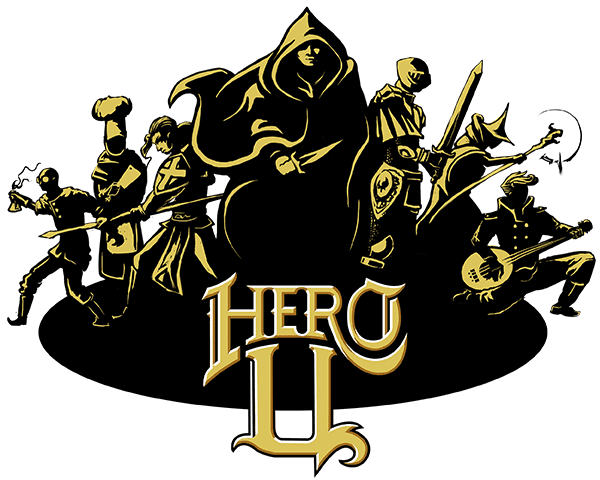 Hero-U T-Shirt Back