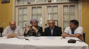 Parte de la coordinación nacional de la Convergencia contra el Continuismo