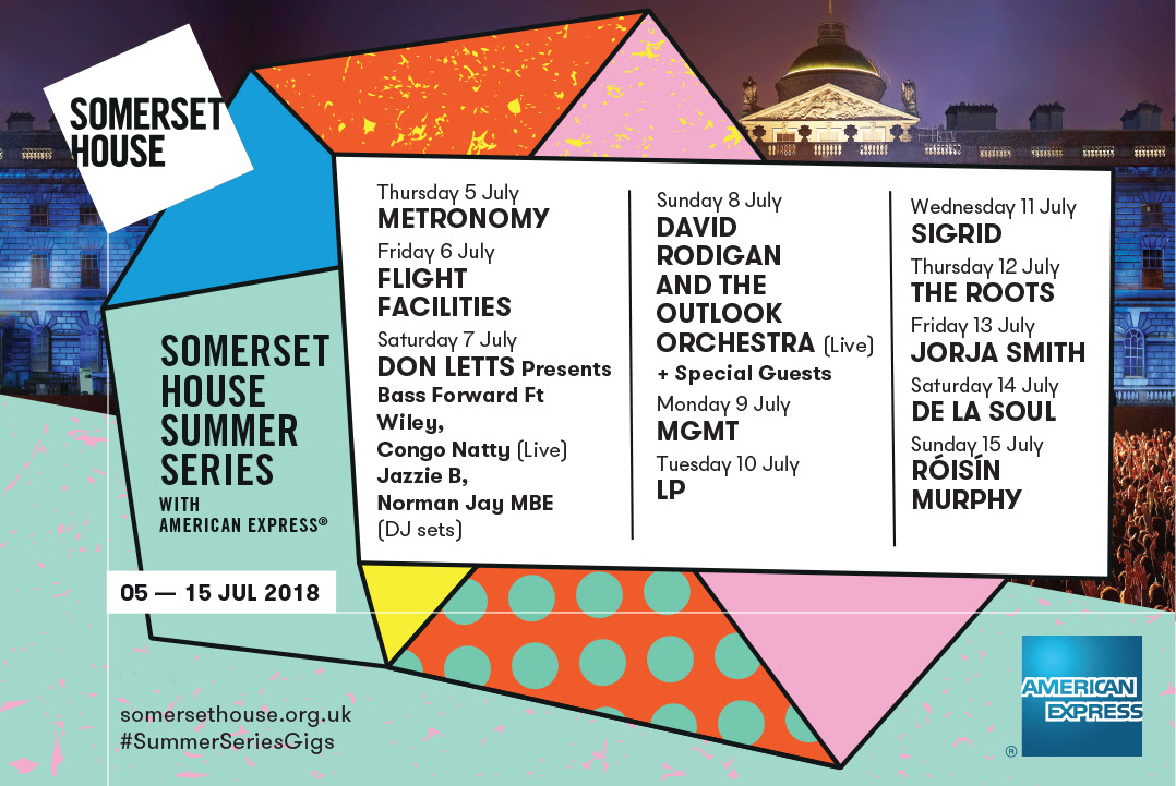 All About London Somerset House Summer Series with American Express