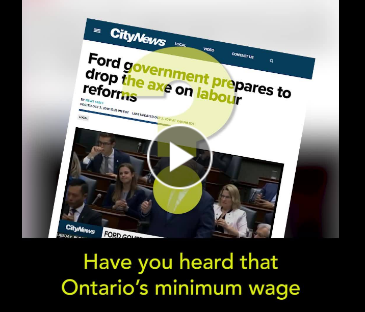 new video - $15 minimum wage vs tax cut