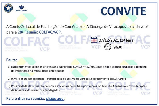 28ª REUNIÃO COLFAC VCP