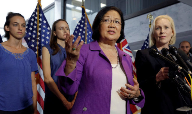 Sen. Hirono Suggests Democrats Could Hold Supreme
Court Seat Open Until 2020